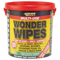 Everbuild GIANTWIPE Giant Wonder Wipes Tub x 300