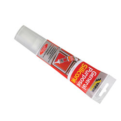 Everbuild EASIGPCL General Purpose Silicone Sealant - Easi Squeeze - Clear 80ml