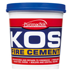 Everbuild PCKOSBKFIRE2 KOS Fire Cement Black 2kg