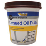 Everbuild MPBN1 Multi Purpose Linseed Oil Putty 101 Brown 1kg