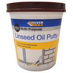 Everbuild MPBN2 Multi Purpose Linseed Oil Putty 101 Brown 2kg