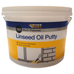 Everbuild MPN5 Multi Purpose Linseed Oil Putty 101 Natural 5kg