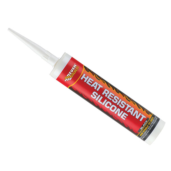 Everbuild PCHEATSIL Heat Resistant Silicone C3 310ml Rapid Online   S84 6222p01wl 