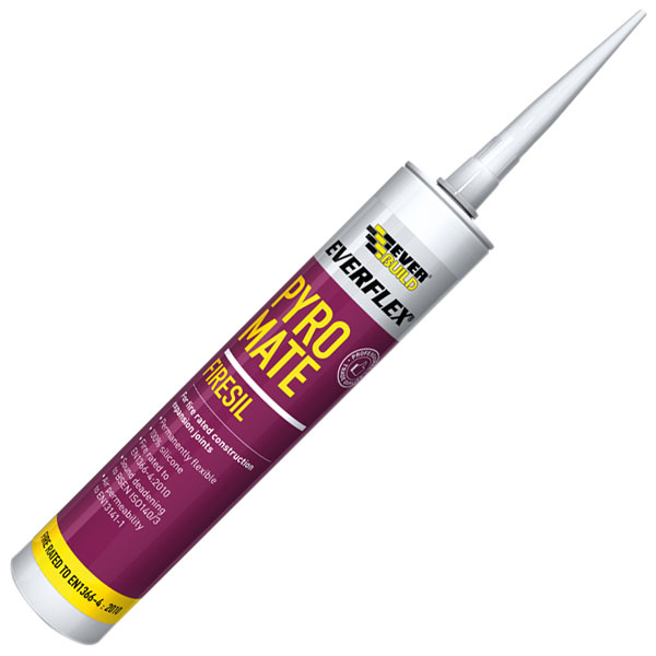 Everbuild PRYWE Pyro Mate Firesil White C3