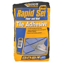 Everbuild RAPID20 705 Rapid Set Tile Mortar 20kg