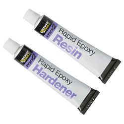 Everbuild S2RAPEXTUBE Stick 2 Rapid Epoxy Tube 2 x 12ml