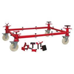 Sealey VMD002 Vehicle Moving Dolly 4 Post 900kg