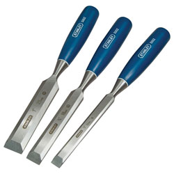 Stanley 0-16-128 5002 Bevel Edge Chisel Set of 3: 12, 18 & 25mm