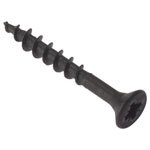 ForgeFix CARS4245 Carcass Screw Pozi SCT Black Phosphate 4.2 x 45mm Box 200