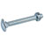 ForgeFix 10CB865 Carriage Bolt & Nut ZP M8 x 65mm Bag 10