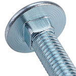 ForgeFix 10CB10150 Carriage Bolt & Nut ZP M10 x 150mm Bag 10