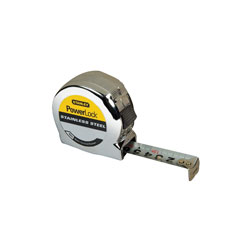 Stanley 0-33-301 Powerlock Stainless Steel Tape 8m (Width 26mm)