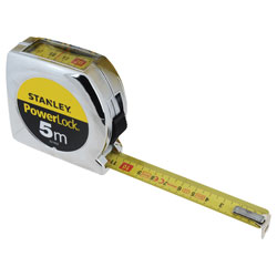 Stanley 0-33-932 Powerlock Tape 5m (Width 19mm) Top Reader