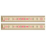 Stanley 0-35-455 Wooden Folding Rule 2 Metre