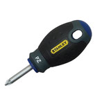 Stanley 0-65-408 FatMax Screwdriver Pozi PZ1 x 30mm Stubby