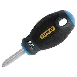 Stanley 0-65-409 FatMax Screwdriver Pozi PZ2 x 30mm Stubby