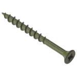 ForgeFix DS4550 Decking Screw PZ ST Green Anti-Corrosion 4.5 x 50mm Box 200