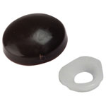 ForgeFix 25PDT2 Domed Cover Cap Black No. 6-8 Bag 25