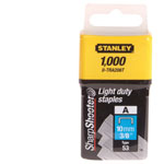 Stanley 0-TRA206T TRA2 Light-Duty Staple 10mm Pack Of 1000
