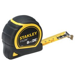 Stanley 1-30-656 Pocket Tape 8m / 26ft (Width 25mm) Loose