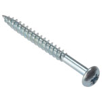 ForgeFix RH210ZP General Purpose PZ Screw Round Head TT ZP 2 x 10 Box 200