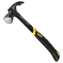 Stanley FMHT1-51275 FatMax Antivibe All Steel Curved Claw Hammer 450g (16oz)