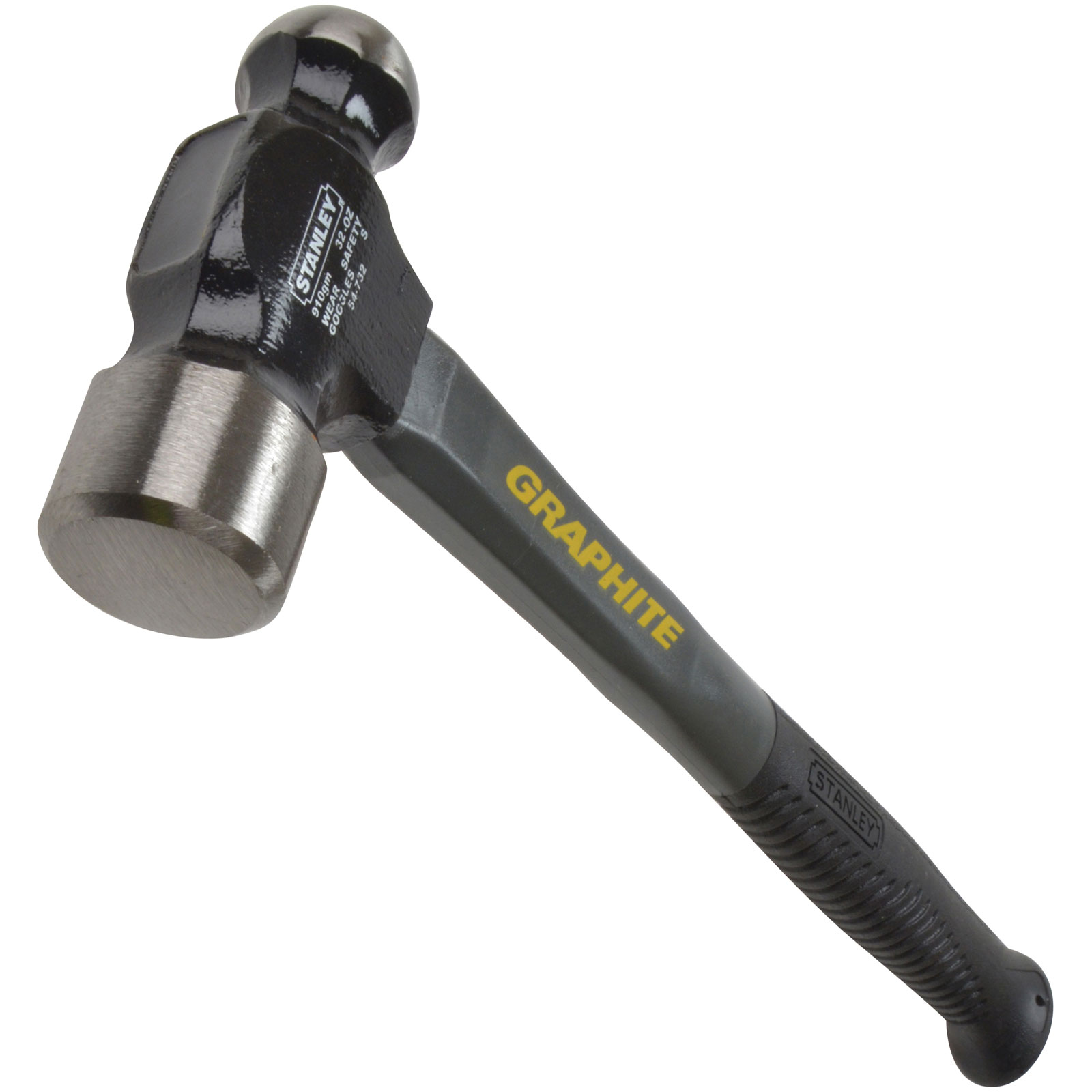 STANLEY 54-032 - 32 oz. Head Weight Ball Pein Hammer