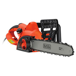 Black+Decker CS2040 Corded Chainsaw 40cm Bar 2000W 240V