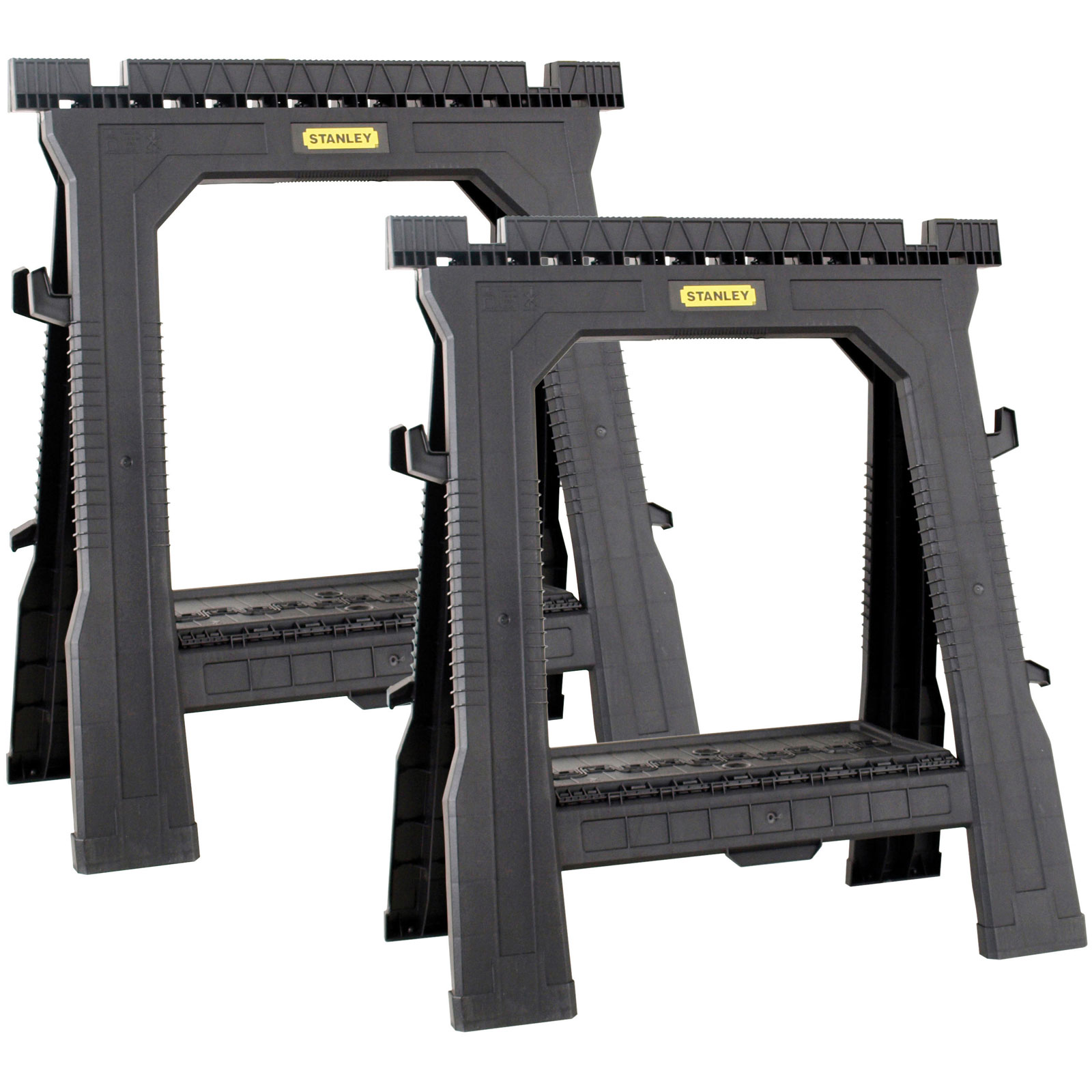 Stanley Folding Saw Horse Twin Pack