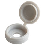 ForgeFix 100HCC10 Hinged Cover Cap Grey No.6-8 Bag 100