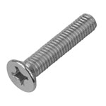 ForgeFix 25MSCSK630 Machine Screw Pozi CSK ZP M6 x 30mm Bag 25