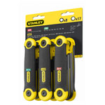 Stanley 2-69-268 Hexagon Key Folding Set of 25 Metric Imperial & Torx