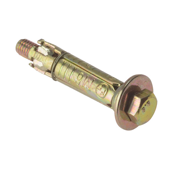 ForgeFix 10PB825 Masonry Anchor Bolt Projecting ZYP M8 x 25mm Bag 10
