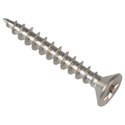 ForgeFix POZI3525SS Multi-Purpose Pozi Screw CSK ST S/Steel 3.5 x 25mm Box 200