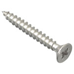 ForgeFix POZI540SS Multi-Purpose Pozi Screw CSK ST S/Steel 5.0 x 40mm Box 200