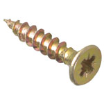 ForgeFix MPS316Y Multi-Purpose Pozi Screw CSK ST ZYP 3.0 x 16mm Box 200