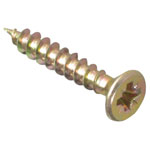 ForgeFix MPS425Y Multi-Purpose Pozi Screw CSK ST ZYP 4.0 x 25mm Box 200