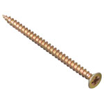 ForgeFix MPS460Y Multi-Purpose Pozi Screw CSK ST ZYP 4.0 x 60mm Box 200