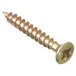 ForgeFix MPS4530Y Multi-Purpose Pozi Screw CSK ST ZYP 4.5 x 30mm Box 200