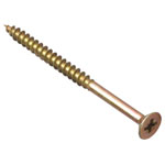 ForgeFix MPS670Y Multi-Purpose Pozi Screw CSK ST ZYP 6.0 x 70mm Box 100