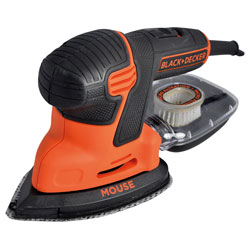 Black Decker KA2500K GB Compact Mouse Sander 120W Rapid Online