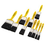 Stanley STPPYS00 Hobby Paint Brush Set of 10 12mm-76mm