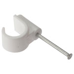 ForgeFix PCMN16 Pipe Clip With Masonry Nail 16mm Box 100