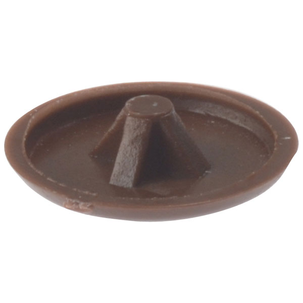 Pozi Screw Cover Brown Pack Of 100 