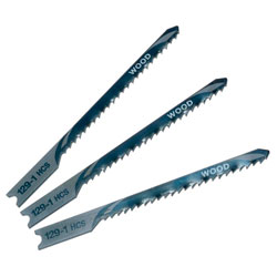 Black+Decker X23003 Jigsaw Blades Scroll 70mm - Pack Of 3