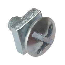 ForgeFix 10RBN8180 Roofing Bolt ZP M8 x 180mm Bag 10