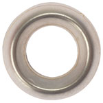 ForgeFix 200SCW10N Screw Cup Washers Solid Brass Nickel Plated No.10 Bag 200