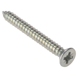 ForgeFix STCSK1128ZP Self Tapping Screw Pozi CSK ZP 1.1/2 x 8 Box 200