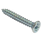 ForgeFix STCSK124ZP Self Tapping Screw Pozi CSK ZP 1/2 x 4 Box 200