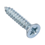 ForgeFix STCSK346ZP Self Tapping Screw Pozi CSK ZP 3/4 x 6 Box 200